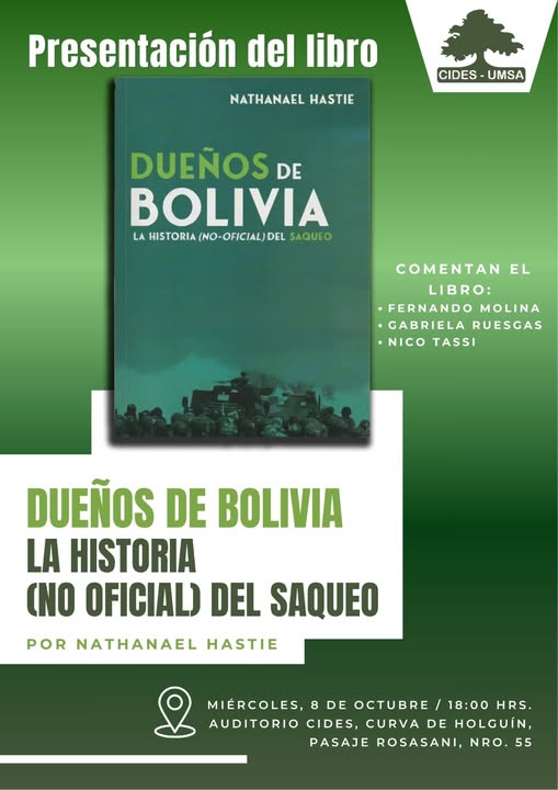 Afiche del Conversatorio: De la deforestación a las alternativas