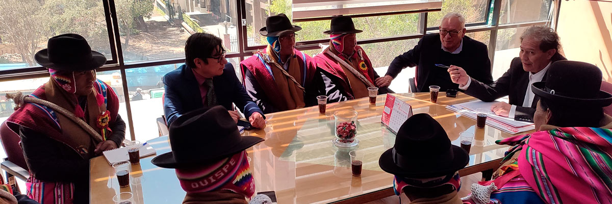 REUNIÓN CON EL MUNICIPIO DE GUAQUI Y LA FACULTAD DE TECNOLOGÍA