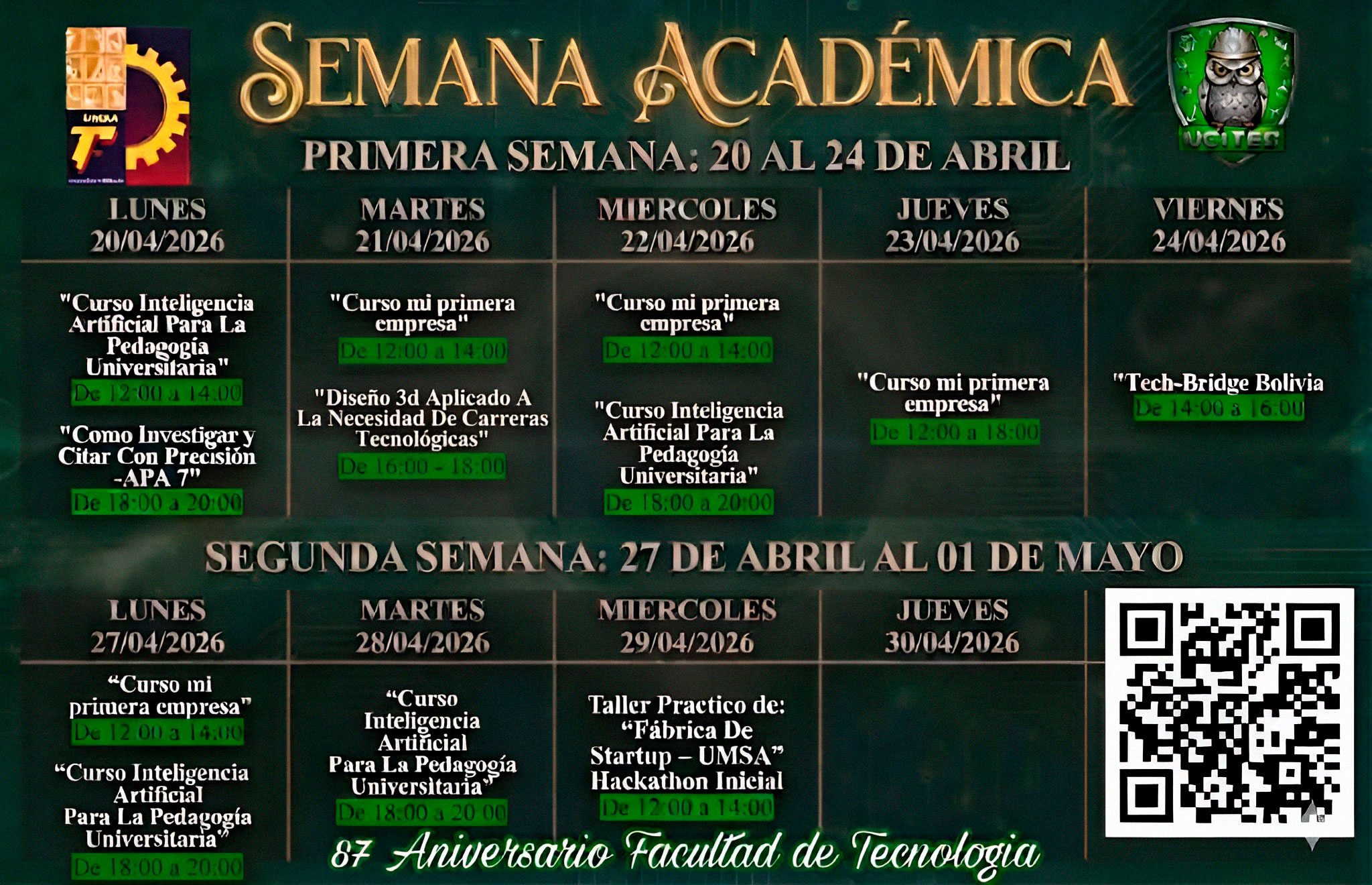 SEMANA ACADÉMICA