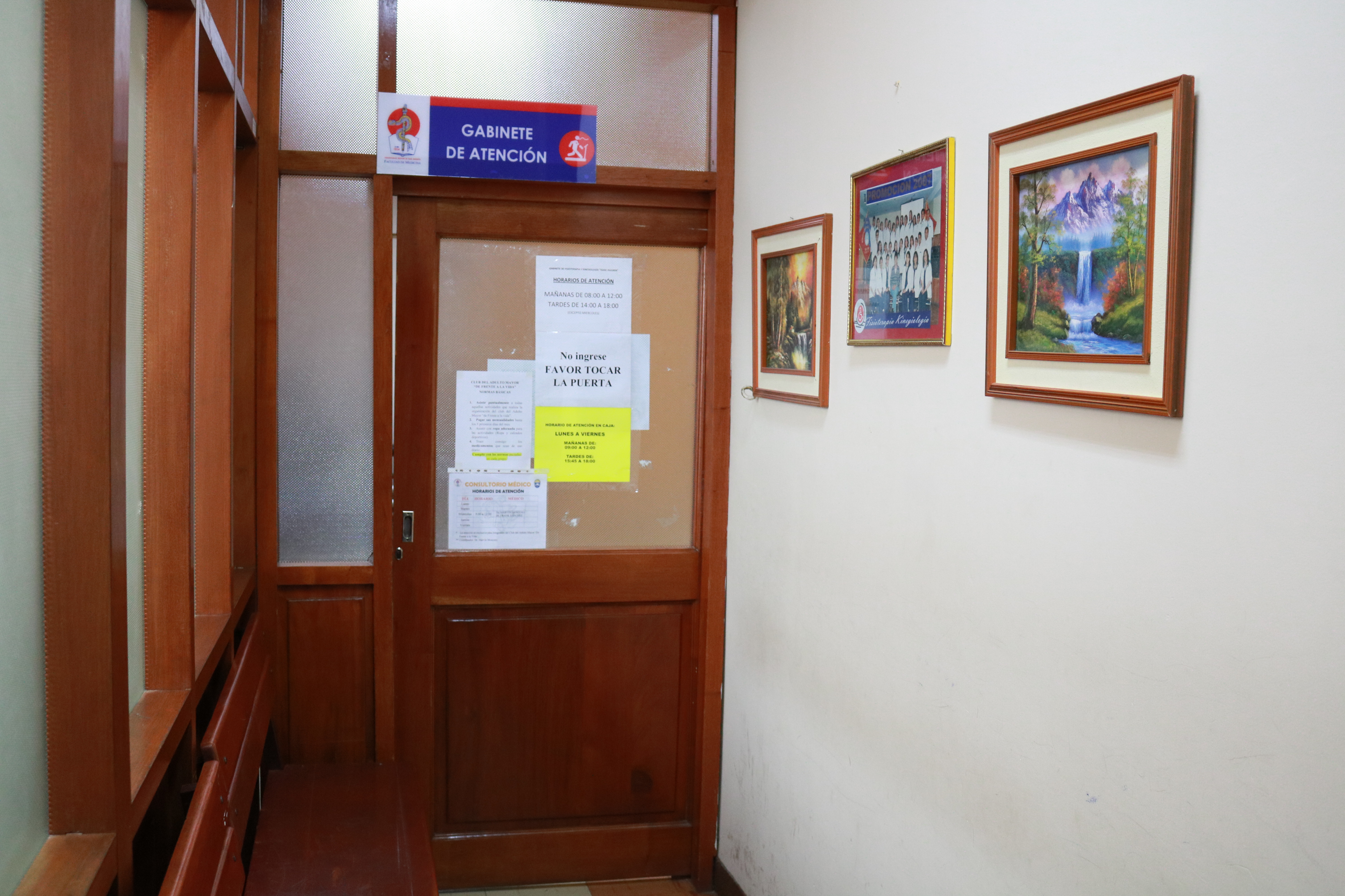 Gabinete de Fisioterapia y Kinesiologia - CARRERA DE TECNOLOGÍA MEDICA