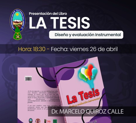 Presentación del libro: 