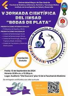 V Jornada Científica del IINSAD