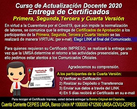 Aprobados de la V.1,2,3 y 4 curso 