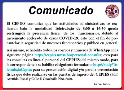 Teletrabajo Cepies