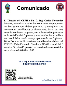 COMUNICADO