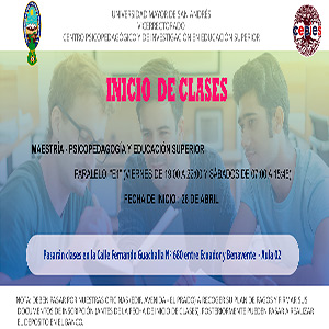 Inicio de clases