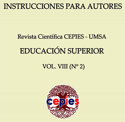 CONVOCATORIA A PRESENTACIÓN DE ARTICULOS CIENTIFICOS (REVISTA EDUCACION SUPERIOR)