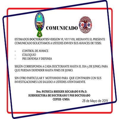 Comunicado