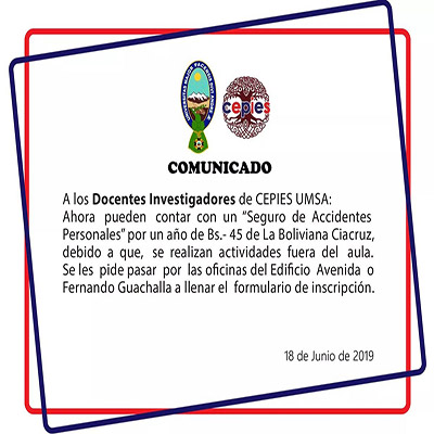 Comunicado