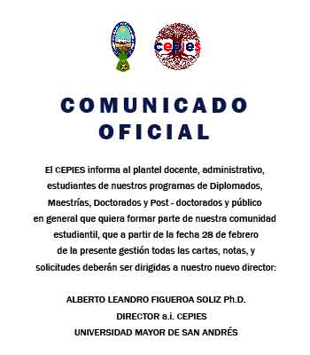 COMUNICADO OFICIAL