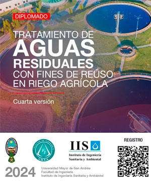 Diplomado en “Tratamiento de aguas residuales con fines de reúso en riego agrícola” (cuarta versión - modalidad semipresencial)