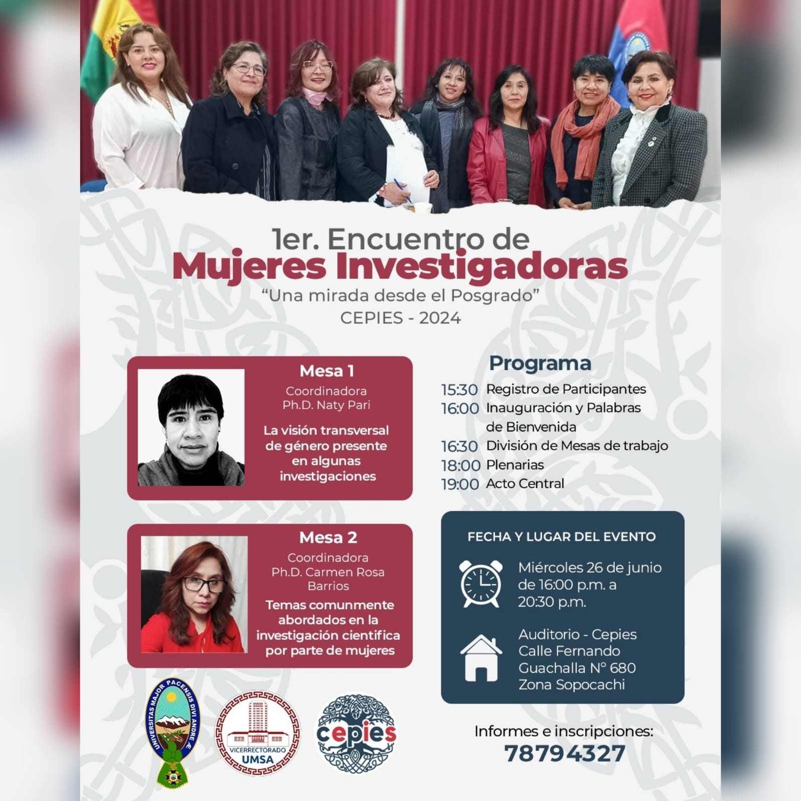 1er. Encuentro de Mujeres Investigadoras 