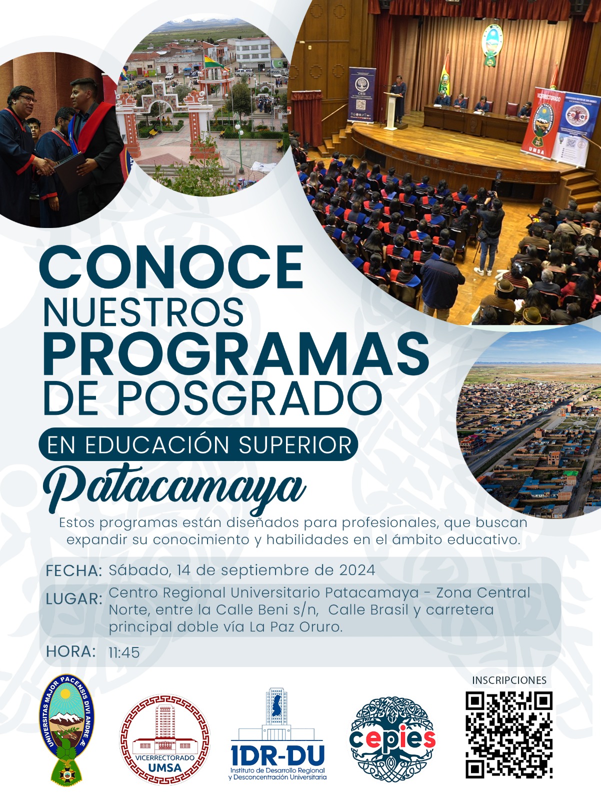charla informativa Centro Regional Universitario Patacamaya - Zona Central Norte