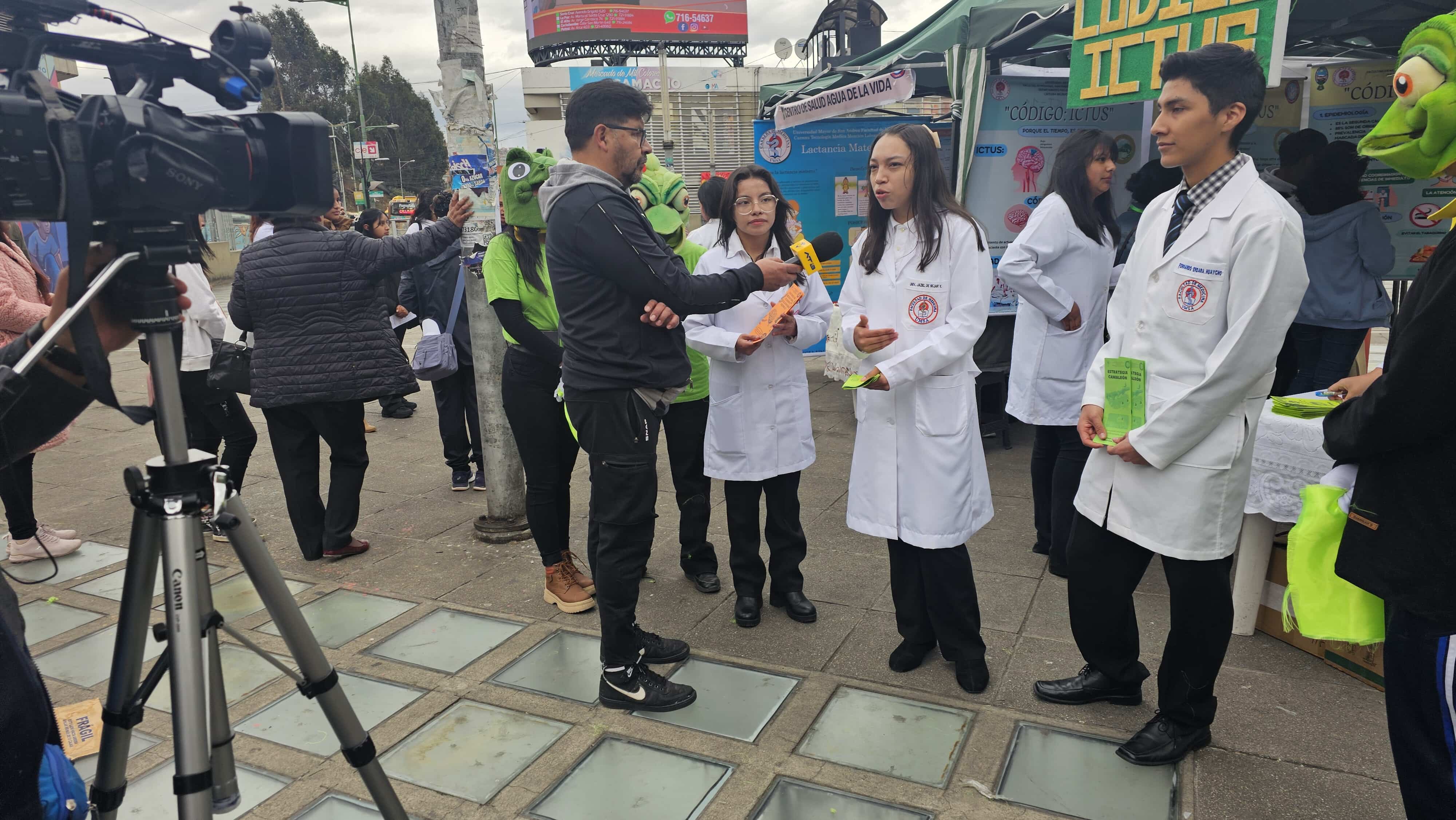 DEPARTAMENTO DE SALUD PÚBLICA REALIZÓ UNA FERIA SOBRE PREVENCIÓN DE ACCIDENTES CEREBROVASCULARES