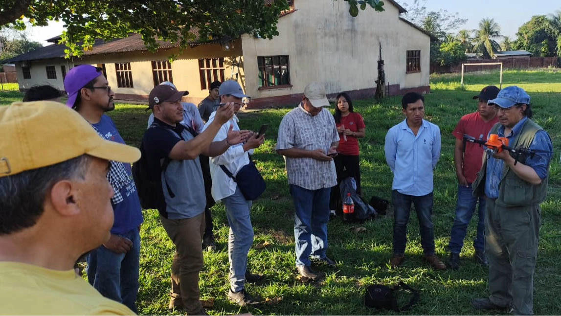 Curso Taller de Mapeo para la generación de datos geoespaciales en el norte amazónico de La Paz