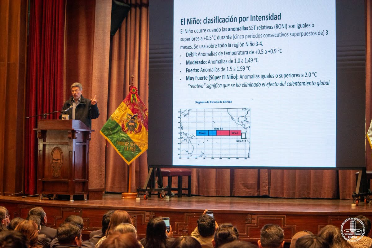 LA UMSA ANALIZA EL FENÓMENO DE EL NIÑO 2026-2027 Y SU IMPACTO EN BOLIVIA DESDE LA INVESTIGACIÓN CIENTIFICA